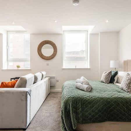Contemporary 1 Bed Central Rotherham Studio Buitenkant foto