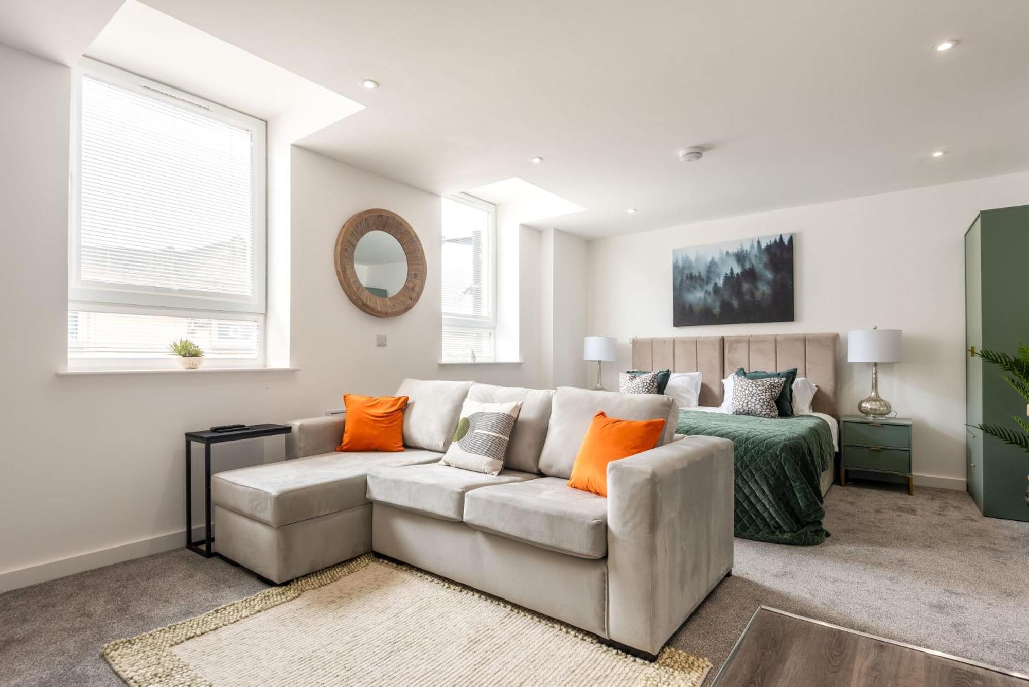Contemporary 1 Bed Central Rotherham Studio Buitenkant foto