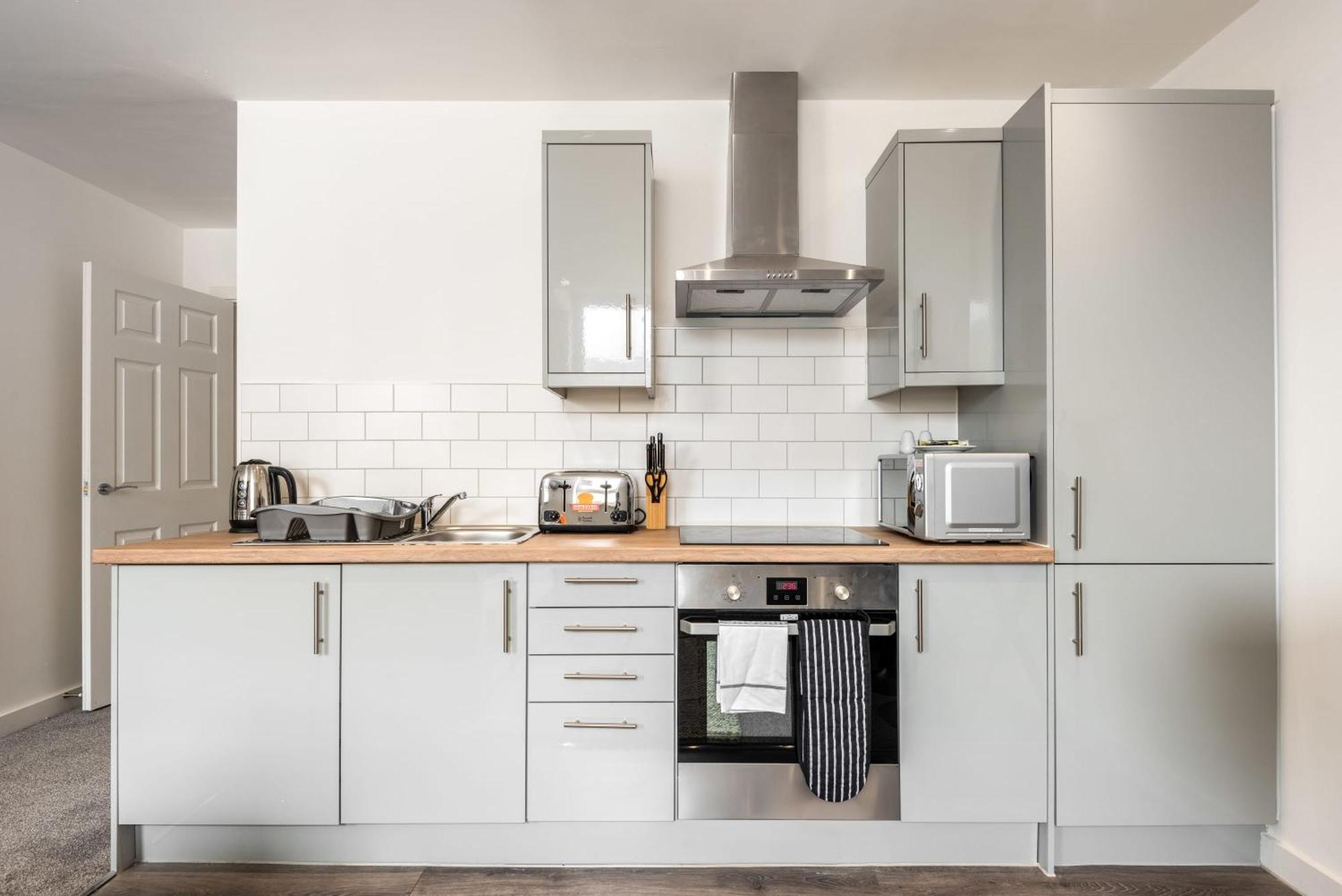 Contemporary 1 Bed Central Rotherham Studio Buitenkant foto