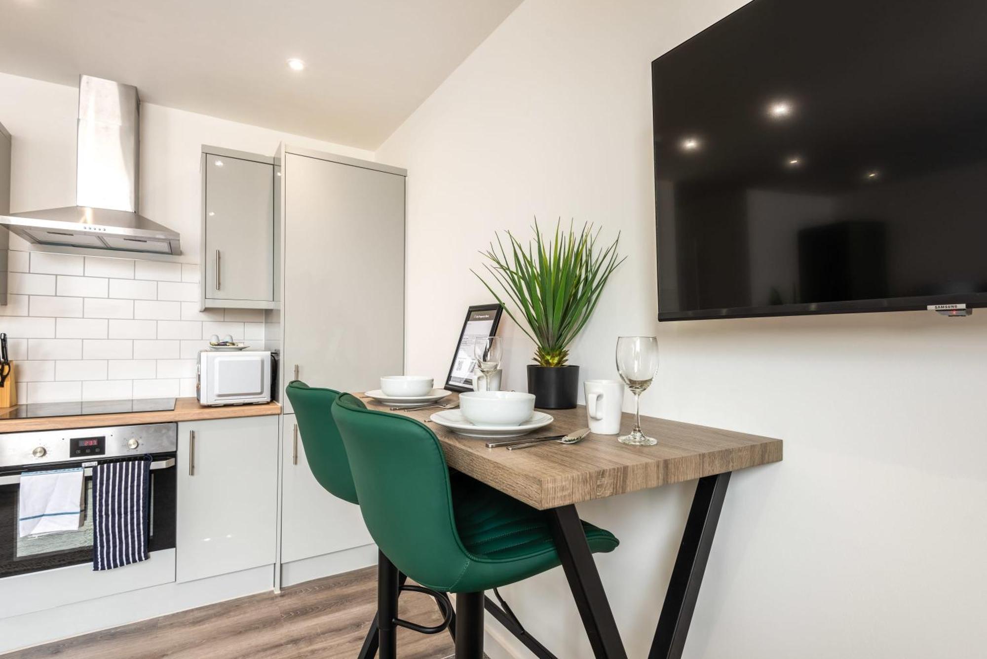 Contemporary 1 Bed Central Rotherham Studio Buitenkant foto