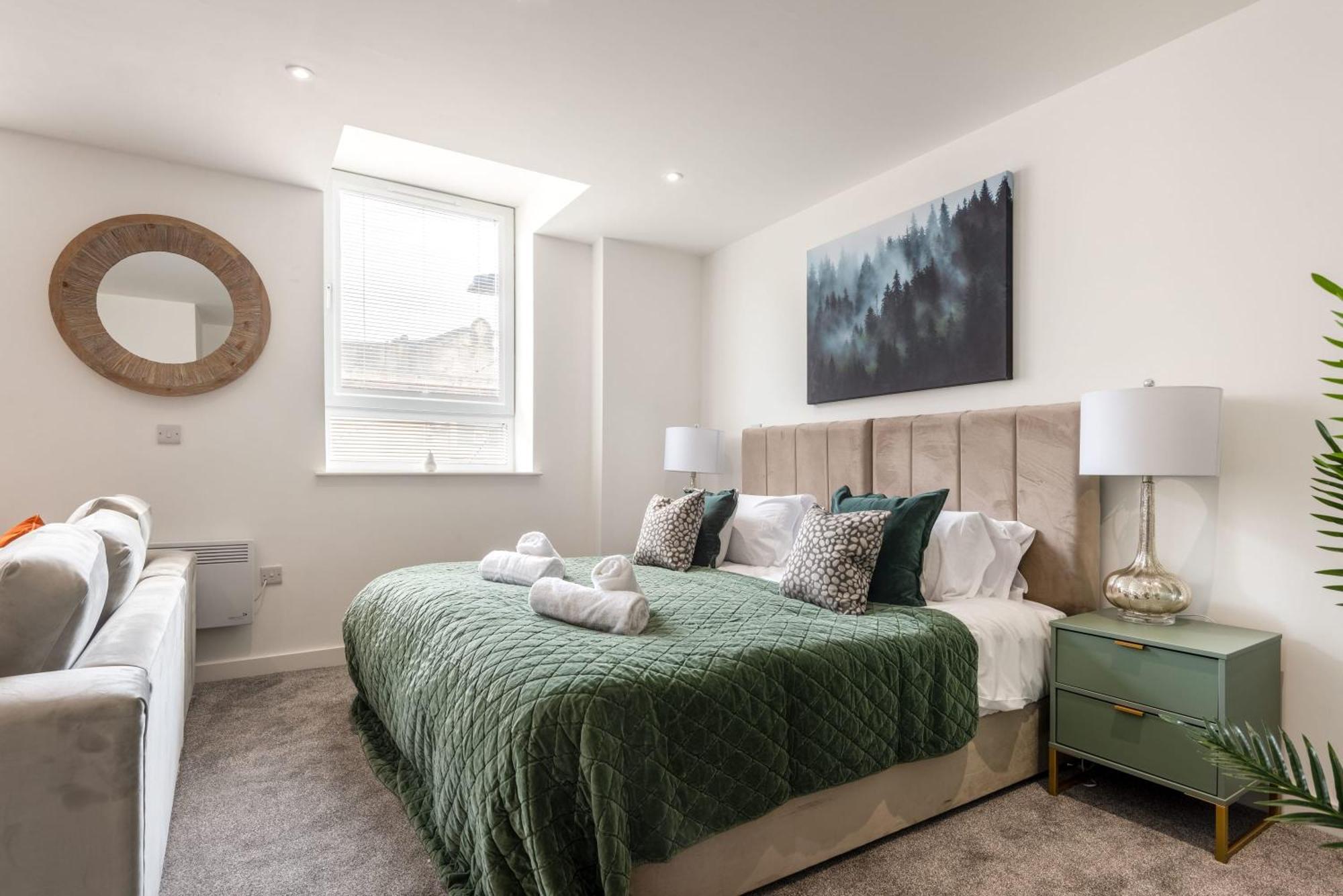 Contemporary 1 Bed Central Rotherham Studio Buitenkant foto