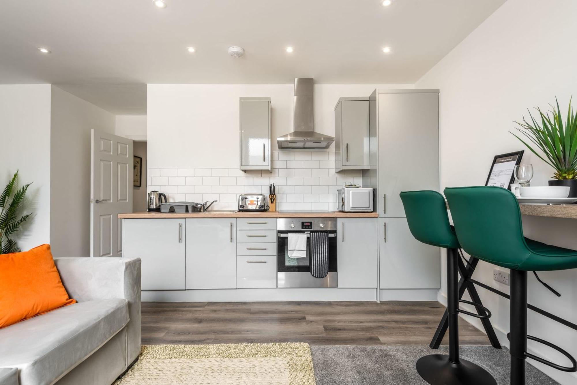 Contemporary 1 Bed Central Rotherham Studio Buitenkant foto