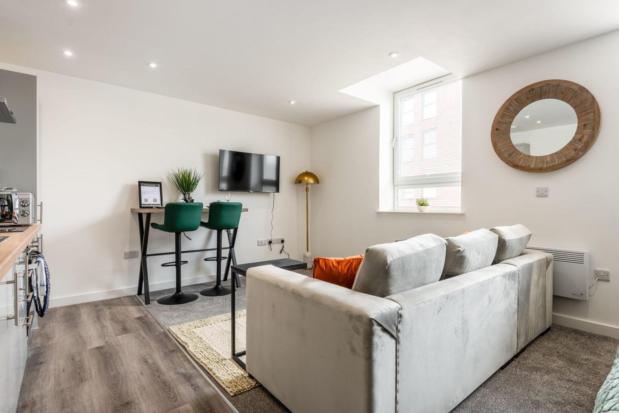 Contemporary 1 Bed Central Rotherham Studio Buitenkant foto